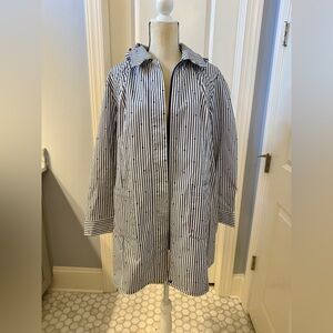 Chico’s Striped Rain Coat - XL